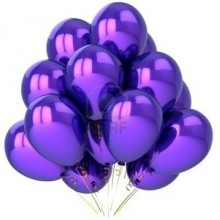 Balloons - Metallic Purple x10